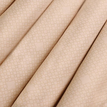 مفرش صيفي مزدوج - 6 قطع - سلسلة سيلين - قهوة