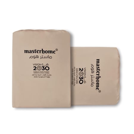 طقم شراشف بارد بامبو مفرد ونص - 3 قطع - بني فاتح