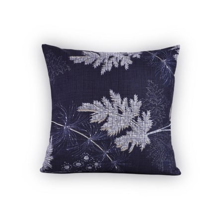 مفرش صيفي مزدوج - 8 قطع - سلسلة سيلين - أزرق داكن