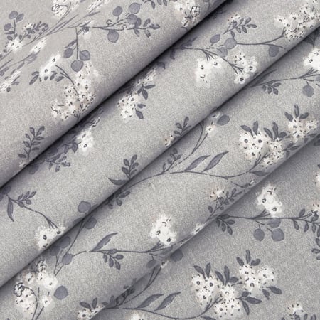 مفارش صيفية قطن مفرد ونص - 5 قطع - سلسلة فيرونيكا - جملرمادي