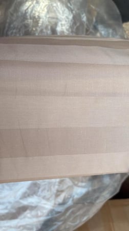 تلبيسة لحاف قطن مزدوج - 240 غرزة - 6 قطع - بنفسجي جملي