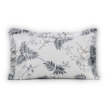 مفرش صيفي مزدوج - 8 قطع - سلسلة سيلين - رمادي