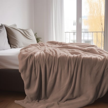 بطانية مخمل مزدوج