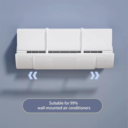 عاكس تكييف الهواء قابل للتعديل مع خطافات للتعليق