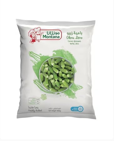 بامية زيرو مجمدة مونتانا 400 ج