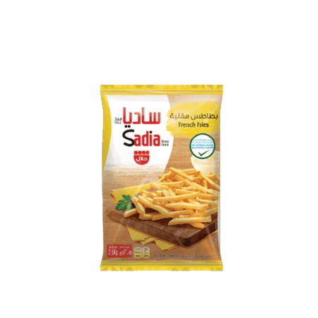 بطاطس مقلية متوسطة 9*9 ساديا 2.5 كيلو