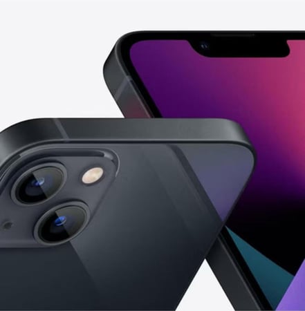 آيفون 13 سعة 128 جيجابايت يدعم تقنية 5G مع فيس تايم بلون سماء الليل…