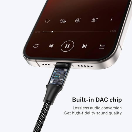 محول USB نوع C الى مقبس سماعة رأس 3.5 ملم من موسواج، محول صوت USB C الى كيبل دونجل AUX لآيفون 15 بلس/15 برو ماكس وسامسونج جالاكسي S25 S24 الترا S20+ نوت 20 10، بكسل 8 7 6 5 والمزيد