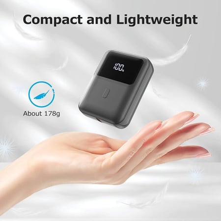 بطارية متنقلة - باور بانك - شاحن متنقل ميني (Mini Power Bank) من ONTIME بسعة 10000 مللي أمبير وقوة 22.5 واط - شحن سريع وتصميم مدمج