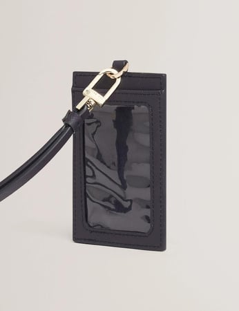 حامل بطاقة تيد بيكر Rose Print PU Card Holder Lanyard