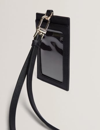 حامل بطاقة تيد بيكر Floral Check Print Lanyard