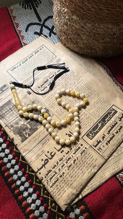 سبحة بكلايت شبيه كهرمان