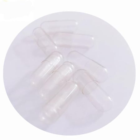 100 / 200 كبسولات نباتية فارغة حجم 0 و 4