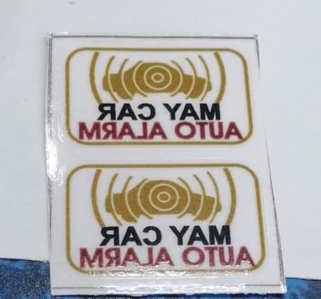 استيكر سيارات تويوتا شفاف