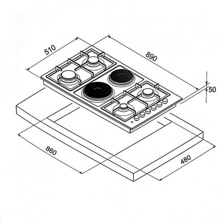 مسطح ماستر جاز بلت ان 90 سم H92GVCX