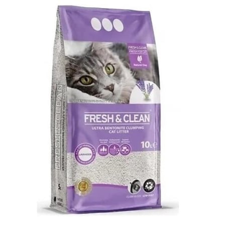 رمل فريش اند كلين للقطط 10لتر
