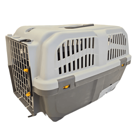 صندوق تنقل للقطط ايطالي مدمج مع لتر بوكس ومساحة تخزين داخلية