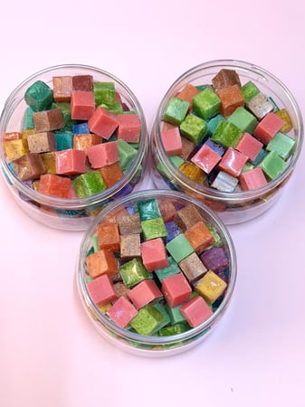 100 حبة بخور مستكة مكعبات 15 عطر