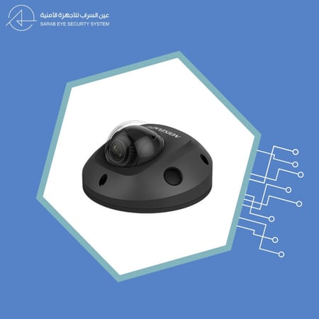 كاميرا خارجية صغيرة  بانورامية ذات قبة 4MP