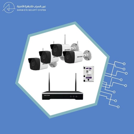 نظام كاميرات مراقبة WI-FI