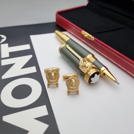 قلم وكبك مونت بلانك