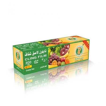 ريما تغليف نايلون لاصق شفاف - 300 ملم