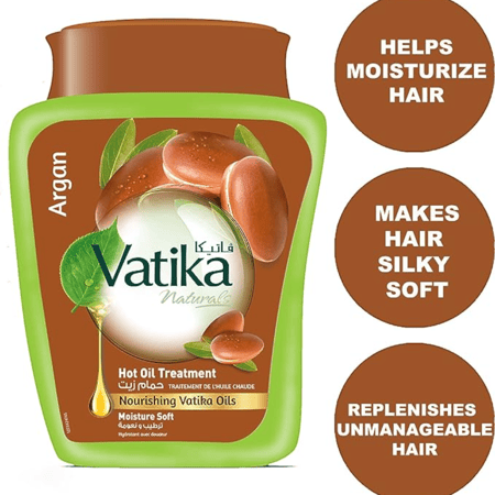 فاتيكا حمام زيت ترطيب و نعومة الارغان -500 غرام