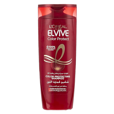 لوريال شامبو للشعر حماية اللون - للشعر المصبوغ و الخصلات الملونة - 600 مل