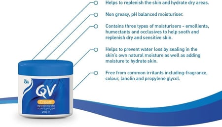 كيو في كريم البشرة 250 جرام