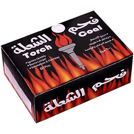 فحم شعلة كبير - 60 حبة