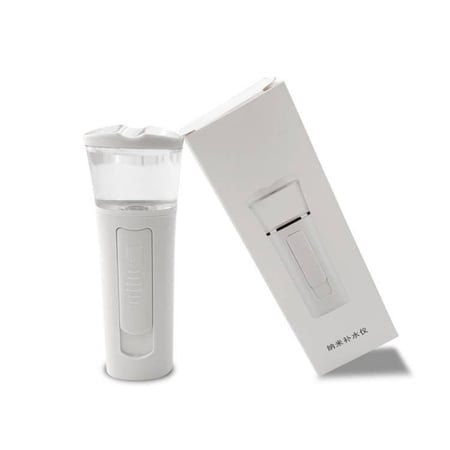 الة رش الرذاذ بحجم النانو على الوجه وباور بانك