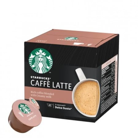 ستاربكس كبسولات دولتشي كافيه لاتيه Starbucks Caffe Latte