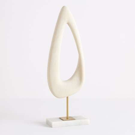 قطعة ديكور - راتنج بقاعده رخاميه