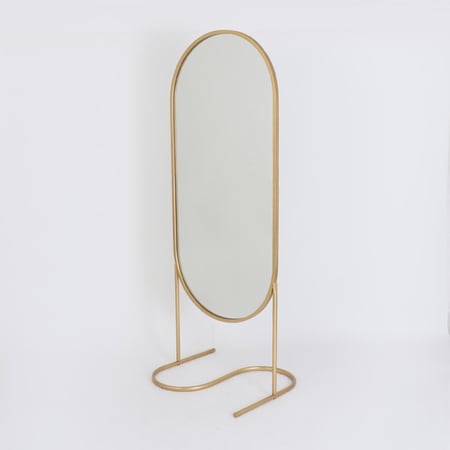 مرايا استاند - حديد ذهبي - قواعد مموجه