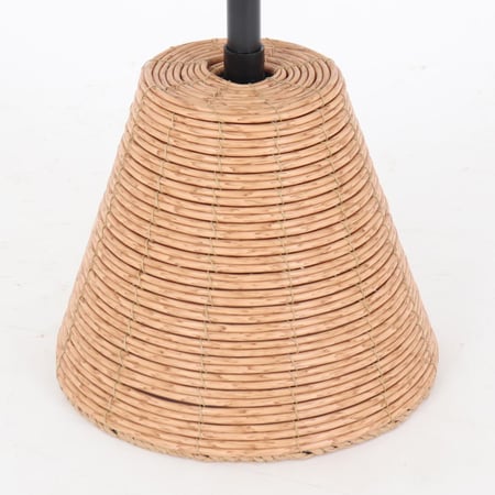 طاولة خدمة خشب بقواعد خزف