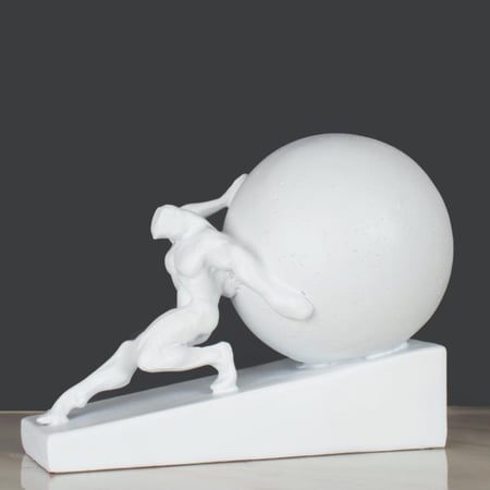 مجسم لا توقف