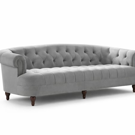 أريكة رويال إسنس إيز المخملية – 220×80×85 سم