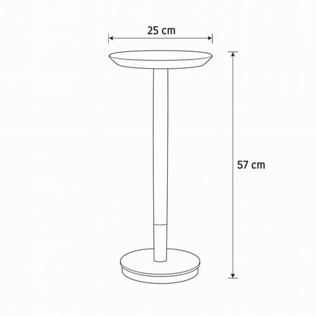 طاولة خدمة فلورنسا بسطح رخامي وتصميم ذهبي أنيق
