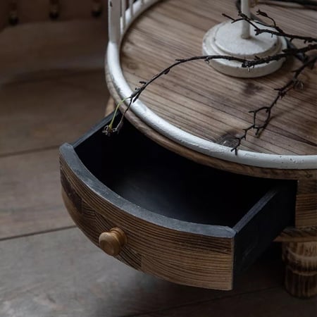 استاند قفص كبير - حديد و خشب - ريفي