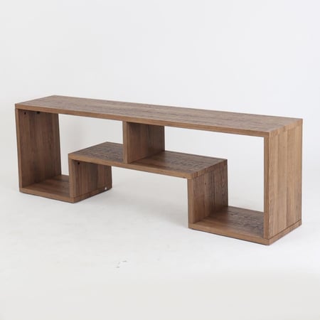 طاولة تلفزيون فِلك خشب بني