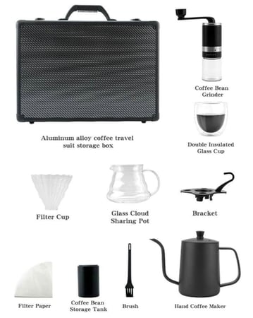 مجموعة بارستا المتكاملة لتحضير القهوة 300 مل