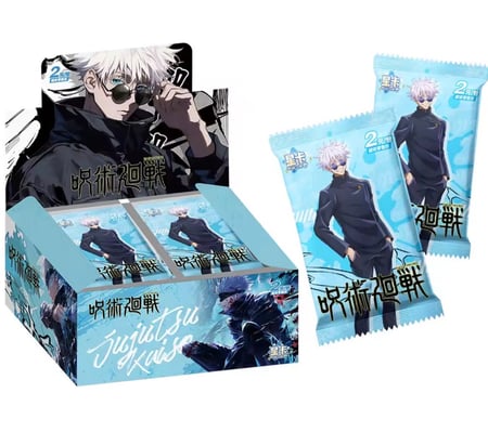 Jujutsu kaisen cards, 1 pack/ بطاقات جوجيتسو كايسن 1 ظرف