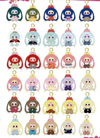 Baby Three Plush Doll + بوكس سانريو x زتون مجاناّ