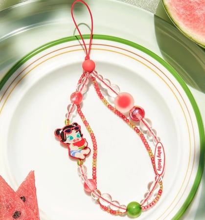 Baby Molly phone charm