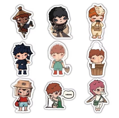 ملصقات هيرونو