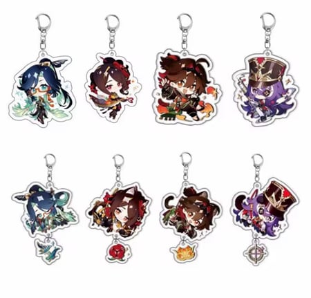 Genshin impact keychain 4 / ميداليات قنشن امباكت رقم 4