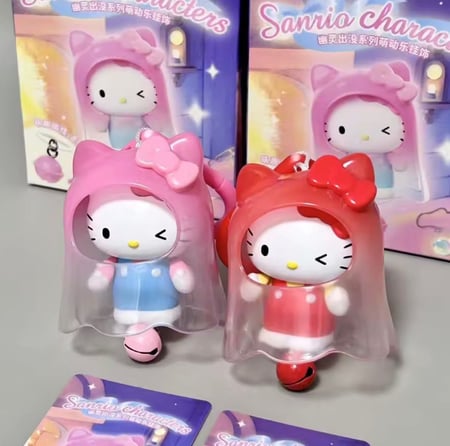 Sanrio Ghost Keychain