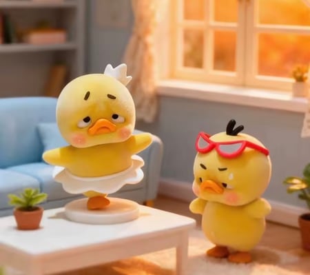 Upset Duck Stop The Spiral Duck mini