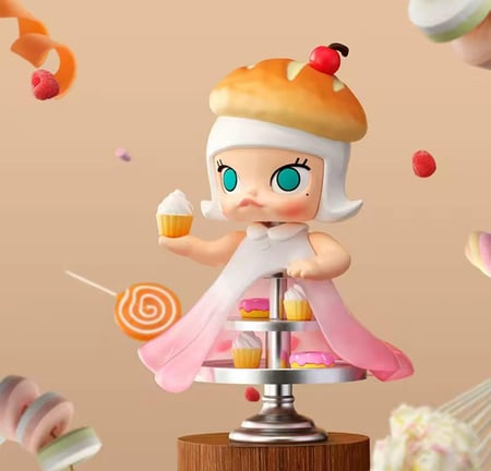 Molly carb-Lover Popmart/ مولي اصدار محبة الكاربوهيدرات