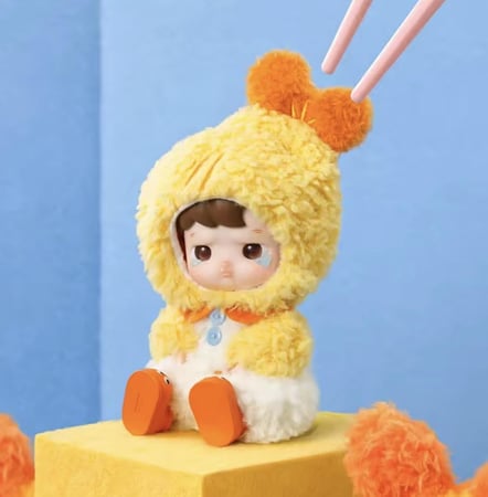 Hacipup Little Foodi Action Figure + بلايند بوكس مجاناّ